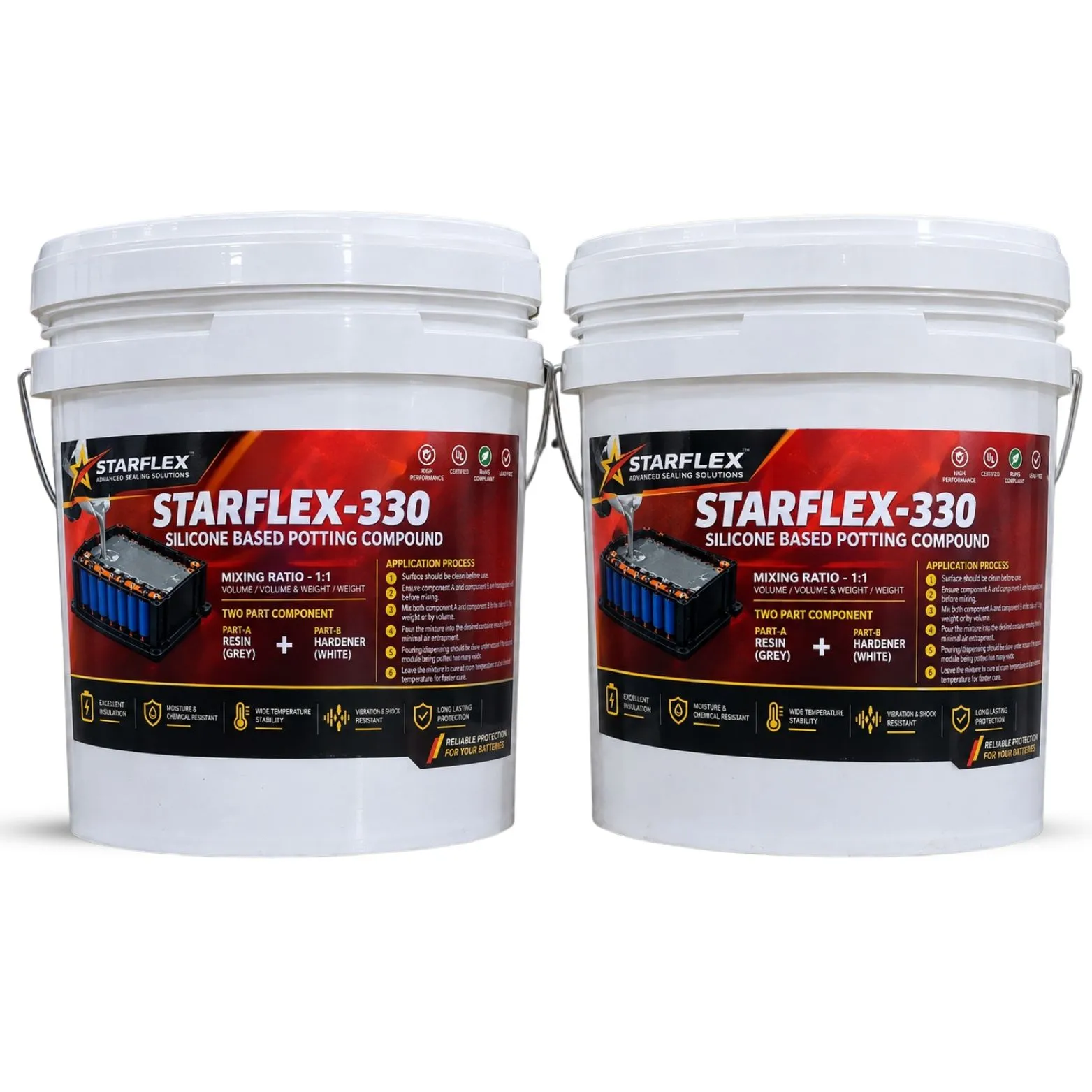 SMART BOND POTTING COMPOUND STARFLEX-330 (A+B)